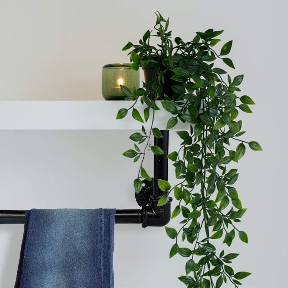 Новая Окрашенная Фланец Напольный Черный Промышленный Винтажный стиль Чугунный Фланец для Трубы С Резьбовым Отверстием Трубные Фитинги Дом