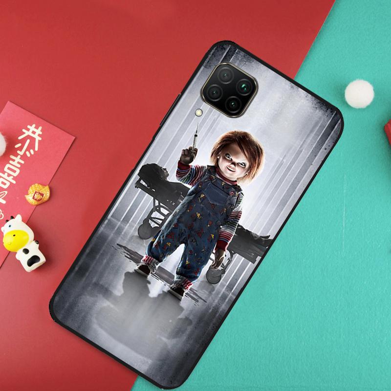 Чехол для телефона Huawei Nova Y91 Y61 Y60 Y70 Y90 Nova 9 SE 10 11i 8i 3i P20 P30 Pro P40 Lite с изображением куклы Чаки из фильма ужасов