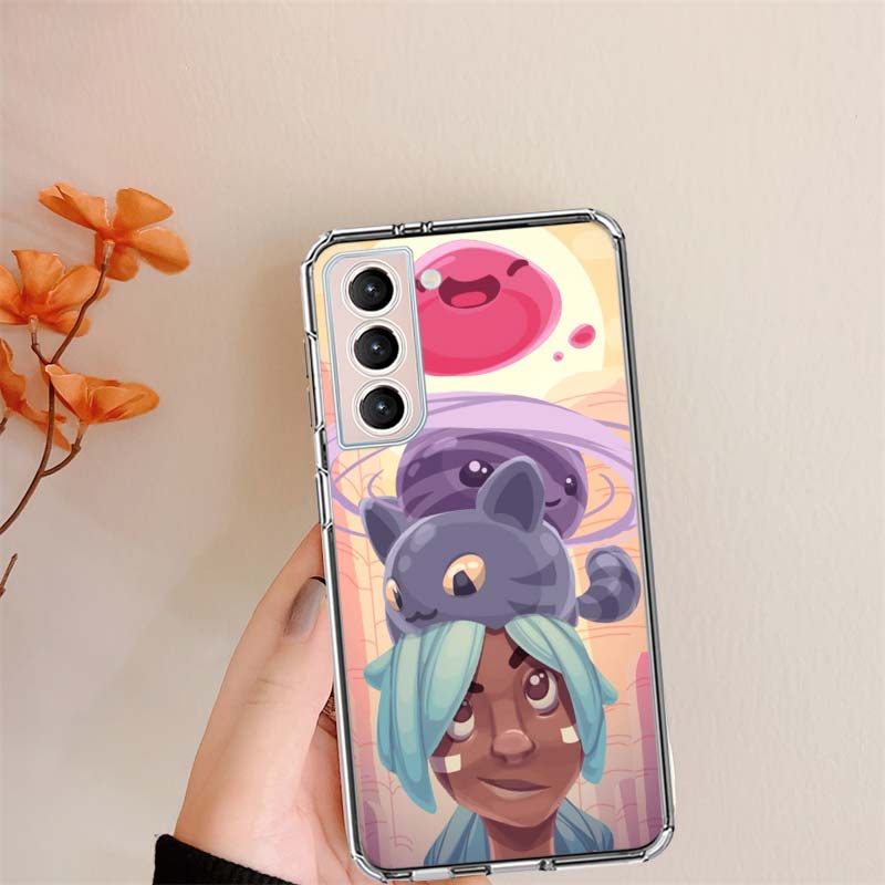 Чехол для телефона S-Slime R-Rancher Game для Samsung S24 S25Edge Galaxy S22 S25 Ultra S21 S23 FE S20 S10 Plus S10E Защитная оболочка Coque Cl