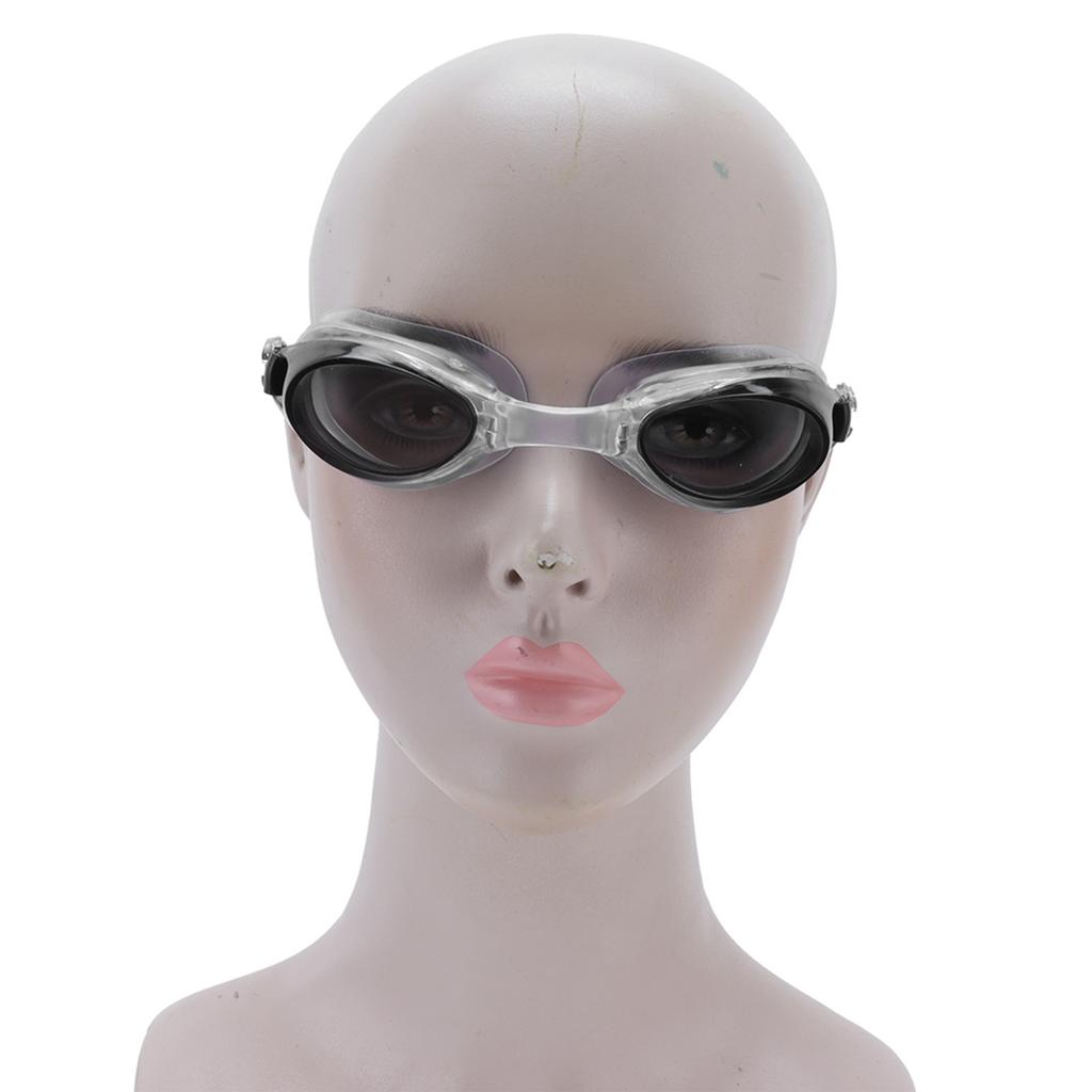 Swimming Goggles Soft Silicone Gasket Swimming Goggles Waterproof and Anti‑fog with Glasses Case Ear
