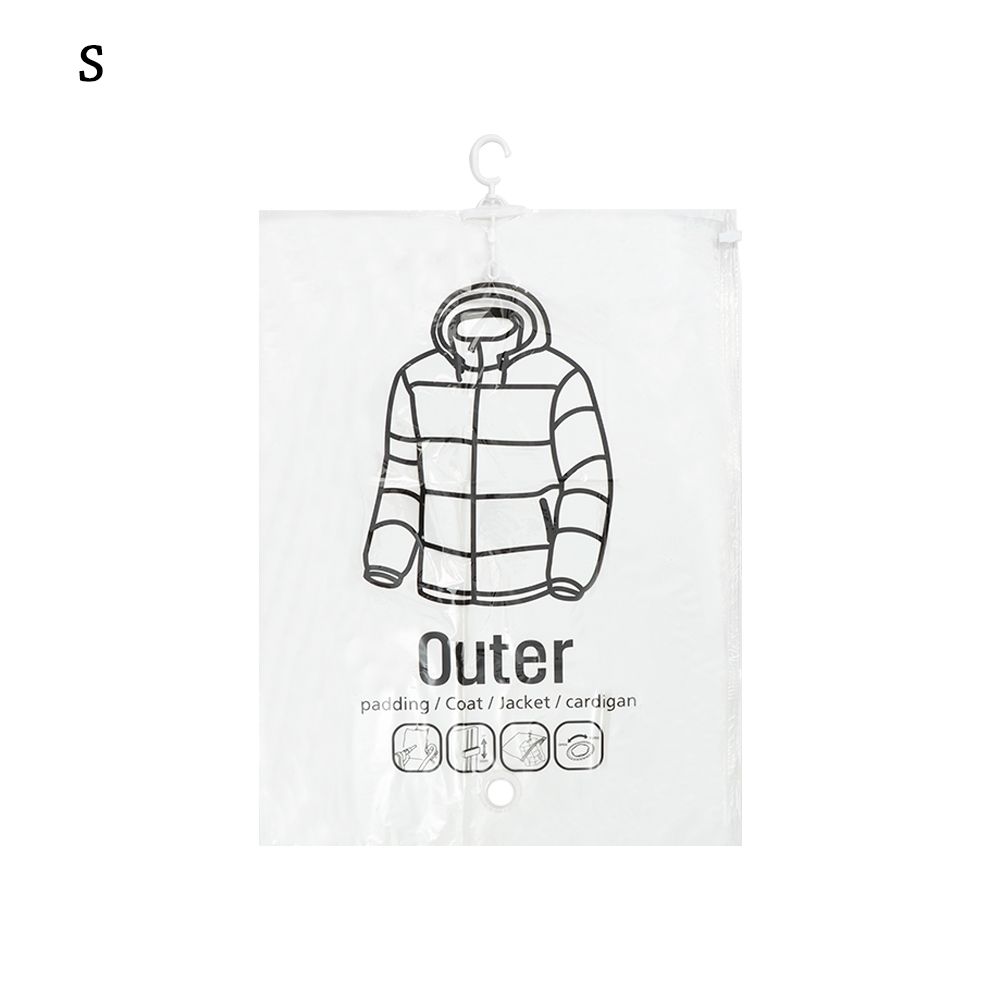 Чехлы для костюмов Вакуумный компрессионный мешок Одежда Пылезащитный чехол Сумка для хранения одежды Складная одежда
