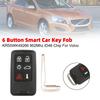 6 Button Smart Car Key Fob KR55WK49266 902Mhz ID46 Chip For Volvo