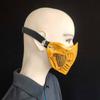 Потрясающая маска Скорпиона из Mortal Kombat на пол-лица, изготовленная из прочной смолы для косплей-мероприятий