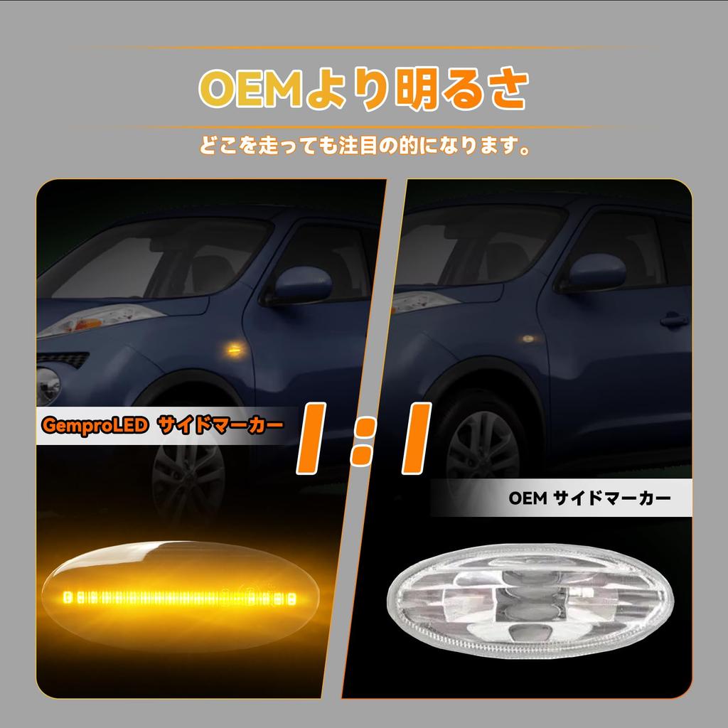 GemPro X-Trail t31 Поворотник боковой мигающий Тип Куб Z12 Z11 Куб Кубик Bz11 Жук