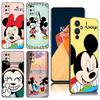 Черный силиконовый чехол для телефона Mickey Minnie для OnePlus 9R 10R 11R 12R ACE 2 Pro 2V 3V Nord CE 2 3 Lite 4 N10 N20 N30 SE 5G