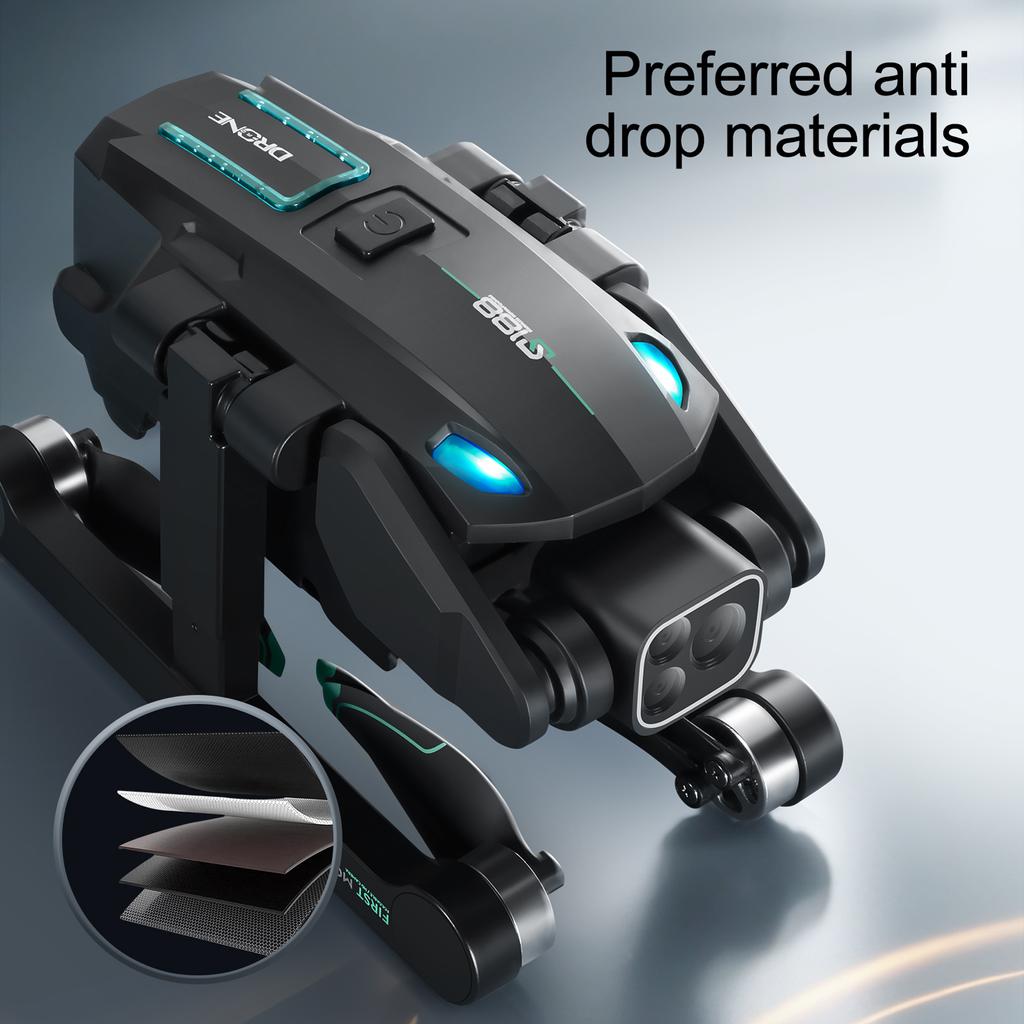 GPS Remote Control Quadcopter with Dual Camera 8K 180 Degrees  ESC Up/Down/Flat Camera Remote Control