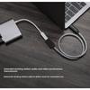 Удлинительный кабель USB Type C 3A для быстрой зарядки, передачи данных со скоростью 10 Гбит/с, поддерживает аудио- и видеоподключение для ПК-телефона