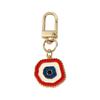 Pendant Car Key Ring Handbag Charms Blue Eye  Key Chain Irregular Heart Keyring Evil Eye Keychain