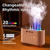 Увлажнитель воздуха с синхронизацией музыки и RGB-подсветкой, большим резервуаром для воды, работающим от USB, настольным устройством для ароматерапии, диффузором эфирных масел