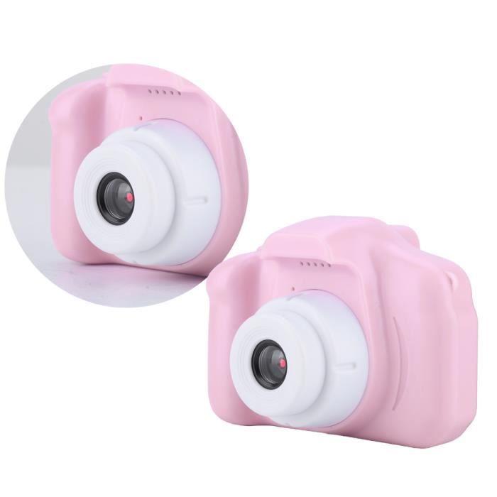 Appareil Photo - Enfant - HB044 - Coque en Silicone - Résistant aux Chocs - Rose