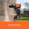 Perceuse Visseuse À Percussion - BLACK+DECKER - BLD683XN-XJ - 18V - Éco-Responsable - Sans Batterie
