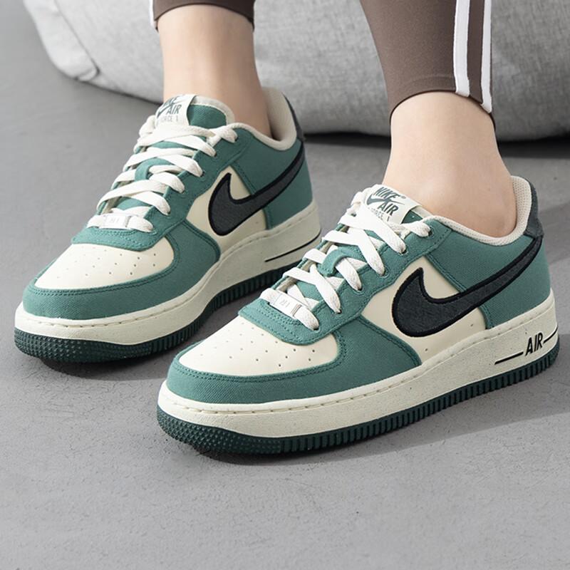 Nike Air Force 1 Low Coconut Milk Vintage Green GS Sneakers FN4731-100