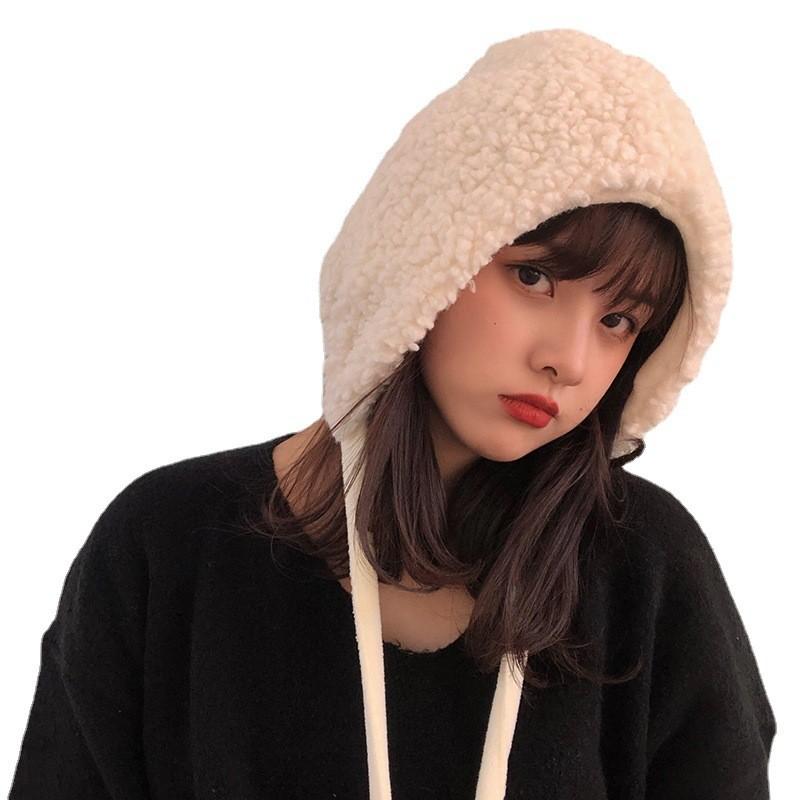 Уютная женская плюшевая шапка-ушанка Осень Зима Тепло Стильная Универсальная Шапка Лыжная