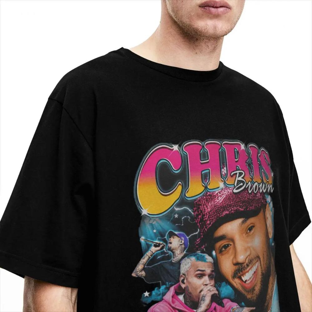 Футболка Chris Brown Bootleg Apparel для мужчин и женщин, дань уважения R&B музыкальному артисту, крутая графическая печать