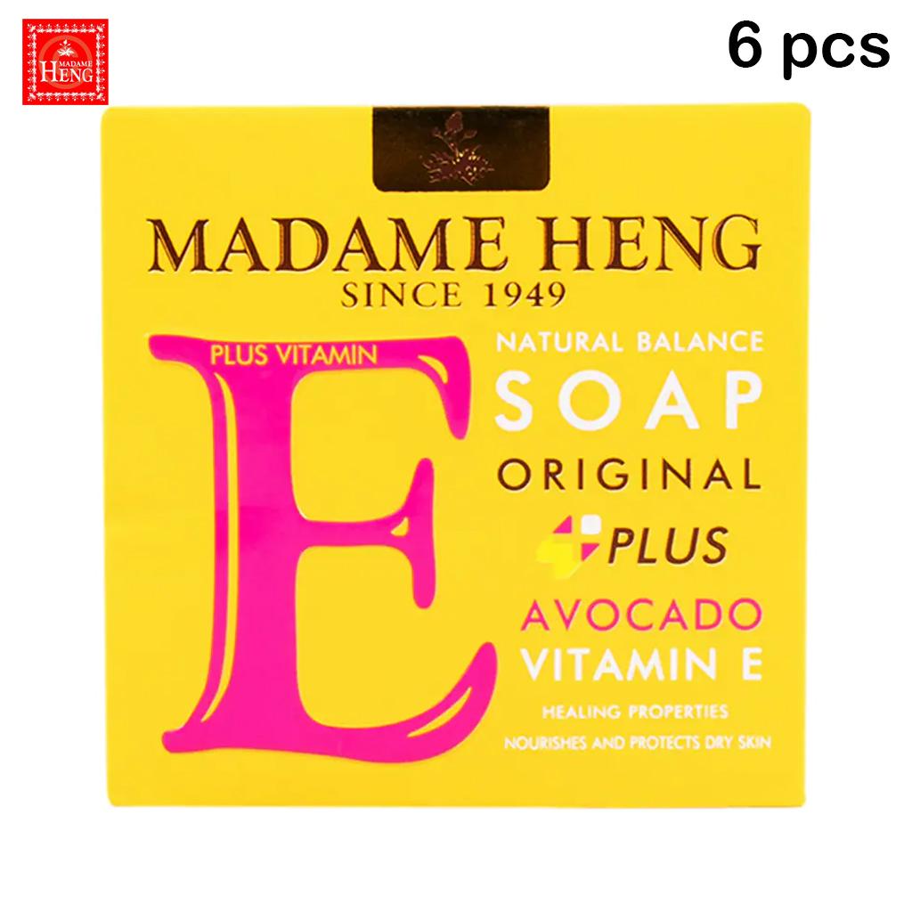 Madame Heng Мыло Natural Balance Plus Алоэ Вера / Авокадо / Виноградные косточки и витамин Е 150 г x 1 шт / 3 шт / 6 шт - Тайский уход за кожей