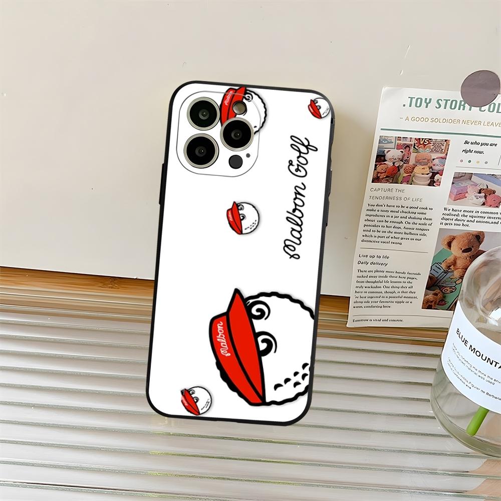 Дизайн в стиле G-GolfS - Чехол для телефона Malbones Fundas для iPhone 13 17 11 15 Pro Max 14 12 16 Pro Xs Max Mini Xr X Plus Coque