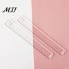 Acrylic Clay Thickness Rulers 1 Pair Polymer Depth Guide, 2/3/4/5/6mm Pottery Rolling Pin DIY Earring Making Supplies Transparent Ruler