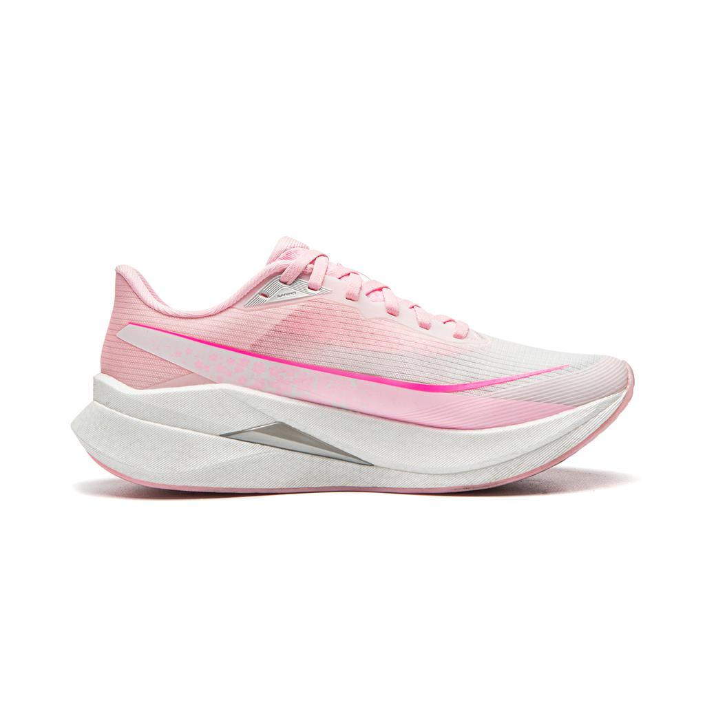Li Ning Red Hare 9 PRO Амортизирующие износостойкие низкие повседневные беговые кроссовки женские розовые ARPW002-13