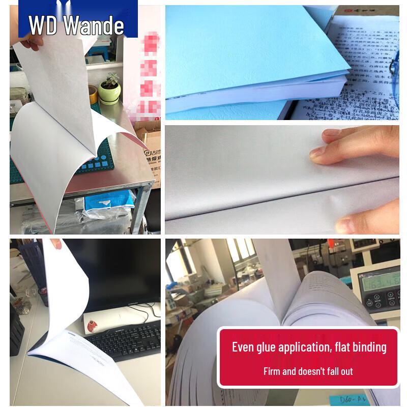 Wande 460AC Wireless Hot Melt Book Binding Machine CN plug (adapter included)