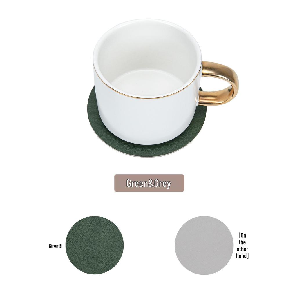 Двусторонний коврик в стиле коровьей шкуры в форме капли воды: Подставка с защитой от ожогов и теплоизоляцией, в стиле инс.