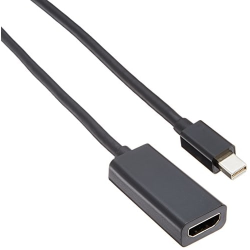 Elecom Mini DisplayPort (мужчина) к HDMI (Тип А Женщина) Адаптер-переходник 15 см, черный AD-MDPHDMIBK