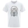 Men's High Quality T-shirt Print Loose Summer Cool Short Sleeve Funny Men T Shirt Male T-shirt Tops Tees
