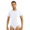 Men's Clothing Adults One Piece Babies Rompers Lingerie Party Clubwear Short Sleeves Press Crotch T-shirt Bodysuit Pajamas