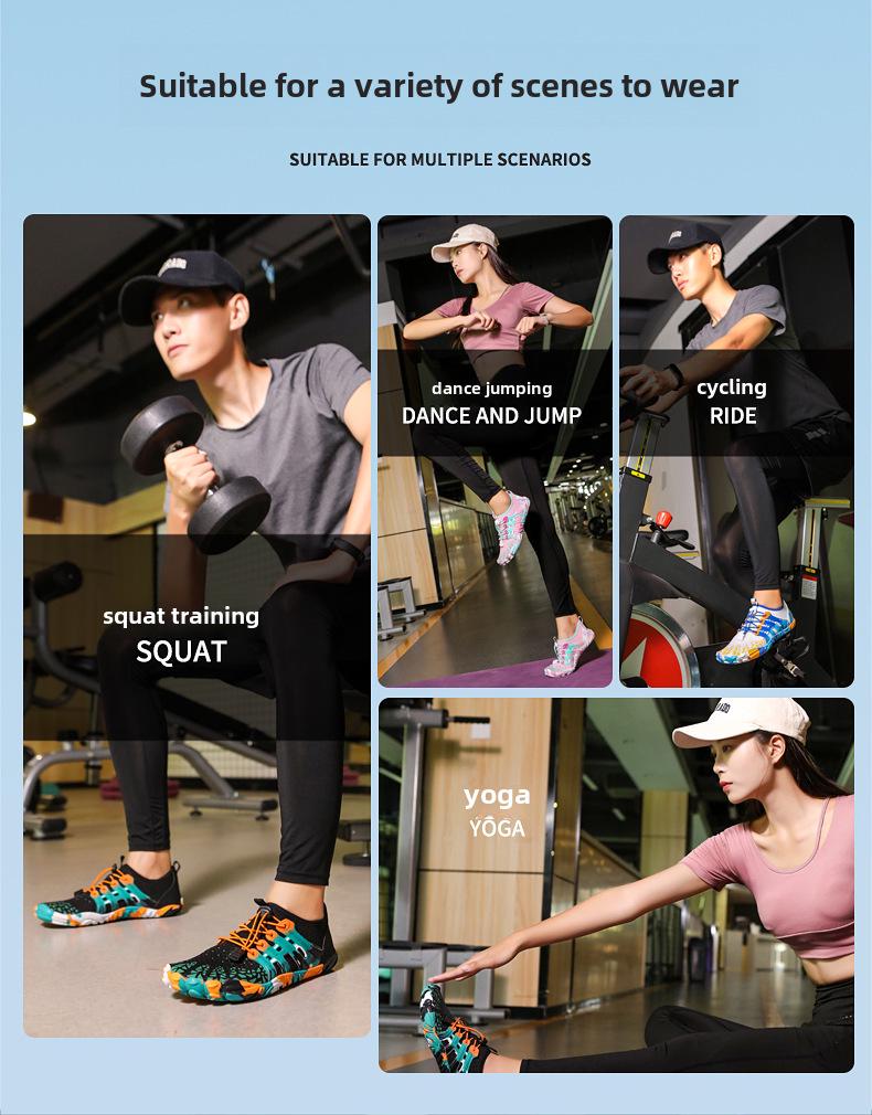 Новые легкие мужские и женские туфли для плавания по реке, пляжа и походов. Нескользящая и скоростная конструкция.