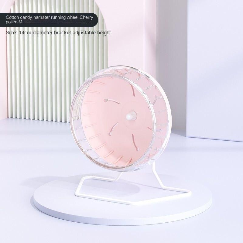Беговое колесо для хомяка, игрушечный ролик, немой джунгарский хомяк, кронштейн для ежа, принадлежности для бега, мяч для бега