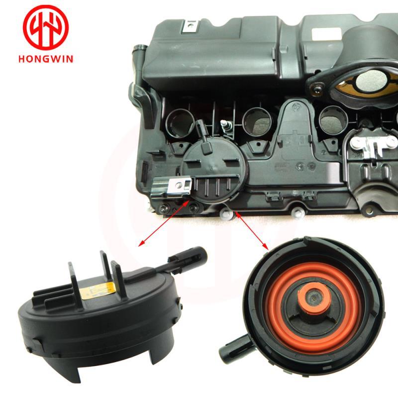 New PCV Valve Cover Repair Kit Valve Cap With Membrane For BBMW E82 E90 E91 E70 E60 E65 E66 Z4 X3 X5 328i 528i 128i 11127552281
