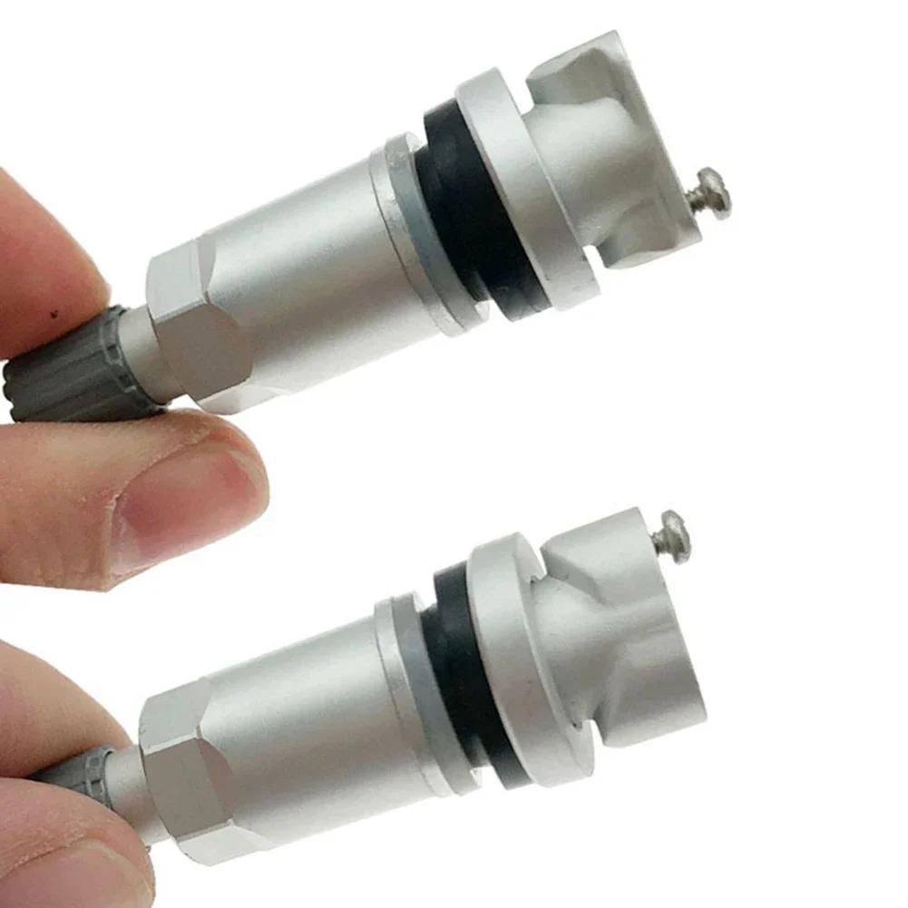 Металлический TPMS клапан контроля давления в шинах шток ремонт передний задний размещение подходит для Chrysler для моделей Dodge