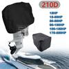 Полностью подвесной двигатель 15-250 л.с., чехол для лодки, черный 210D Оксфорд, водонепроницаемая защита от царапин, сверхмощная защита подвесного двигателя