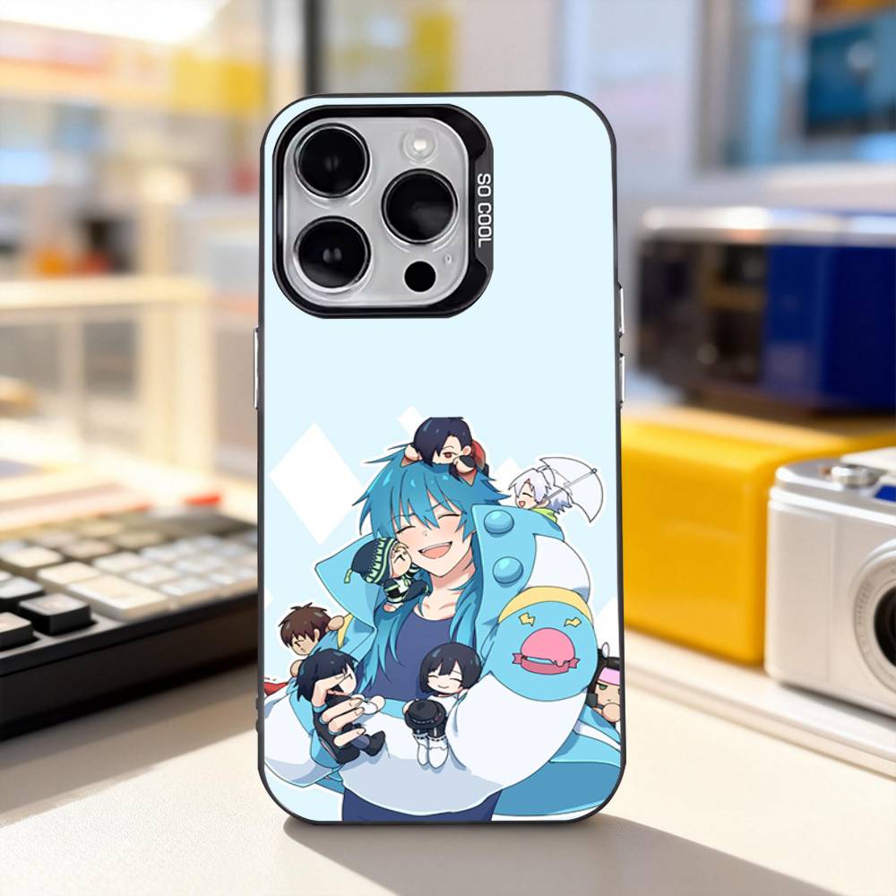 Чехол для телефона Aoba Seragaki D-DRAMAtical для iPhone 17,16,15,14,13,12,11,Pro,XS,Max,Plus,Mini,SE4,E Черный Матовый Ударопрочный Чехол