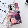 Осака Токио Япония Пейзаж Покрытие Чехол для телефона Для Xiaomi Redmi Note 14 15 Pro Plus 13 12 11 11S 11T 10 9S 9 5G Защита от падения Airbag