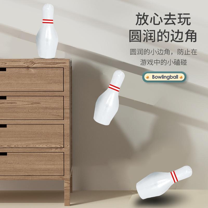 Детский пазл Боулинг Игрушка Интерактивная настольная игра с катапультированием для родителей и детей Подарок Креативный и практичный