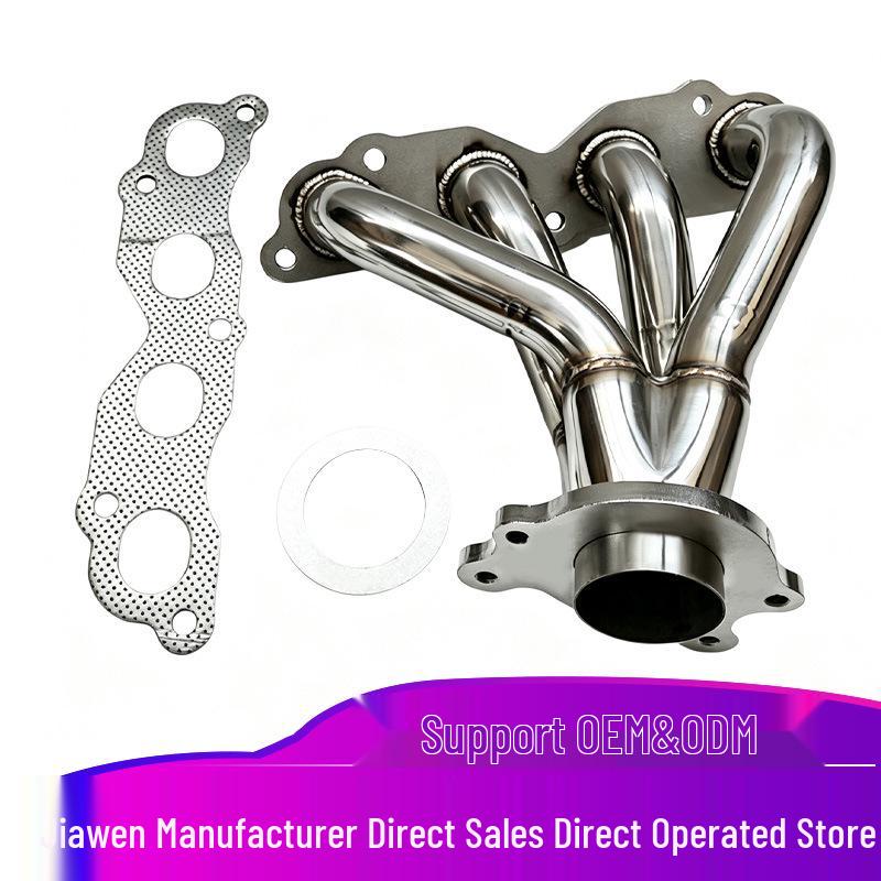 Выпускной коллектор из нержавеющей стали для Honda Civic SI 02-05 и Acura RSX 02-06