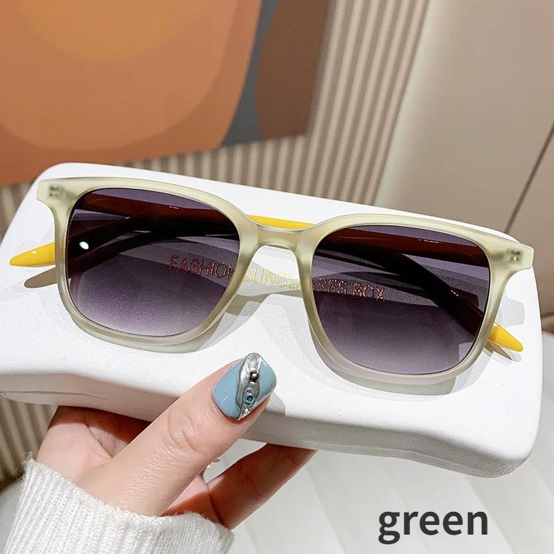Outdoor Myopia Sunglasses Men Women Square Frame Eyeglasses Finished Minus Diopter Eyeglasses UV380 Sun Shades Goggles