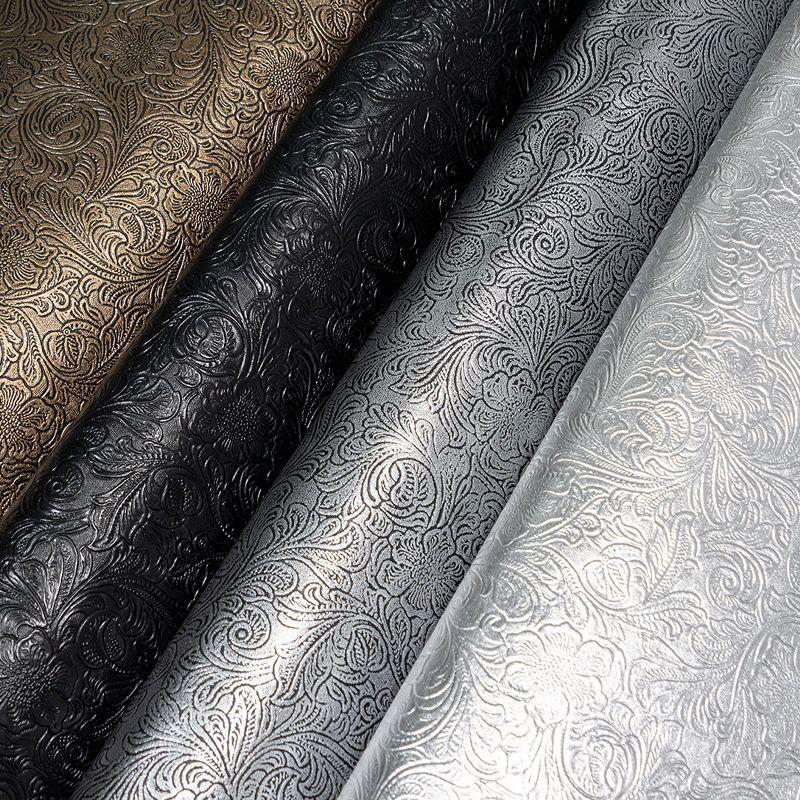 50x138СМ Обои с узором Pteris Самоклеящаяся кожаная накладка для ремонта Ручная работа DIY Приклейка для ремонта прикроватной тумбочки, дивана, салона автомобиля