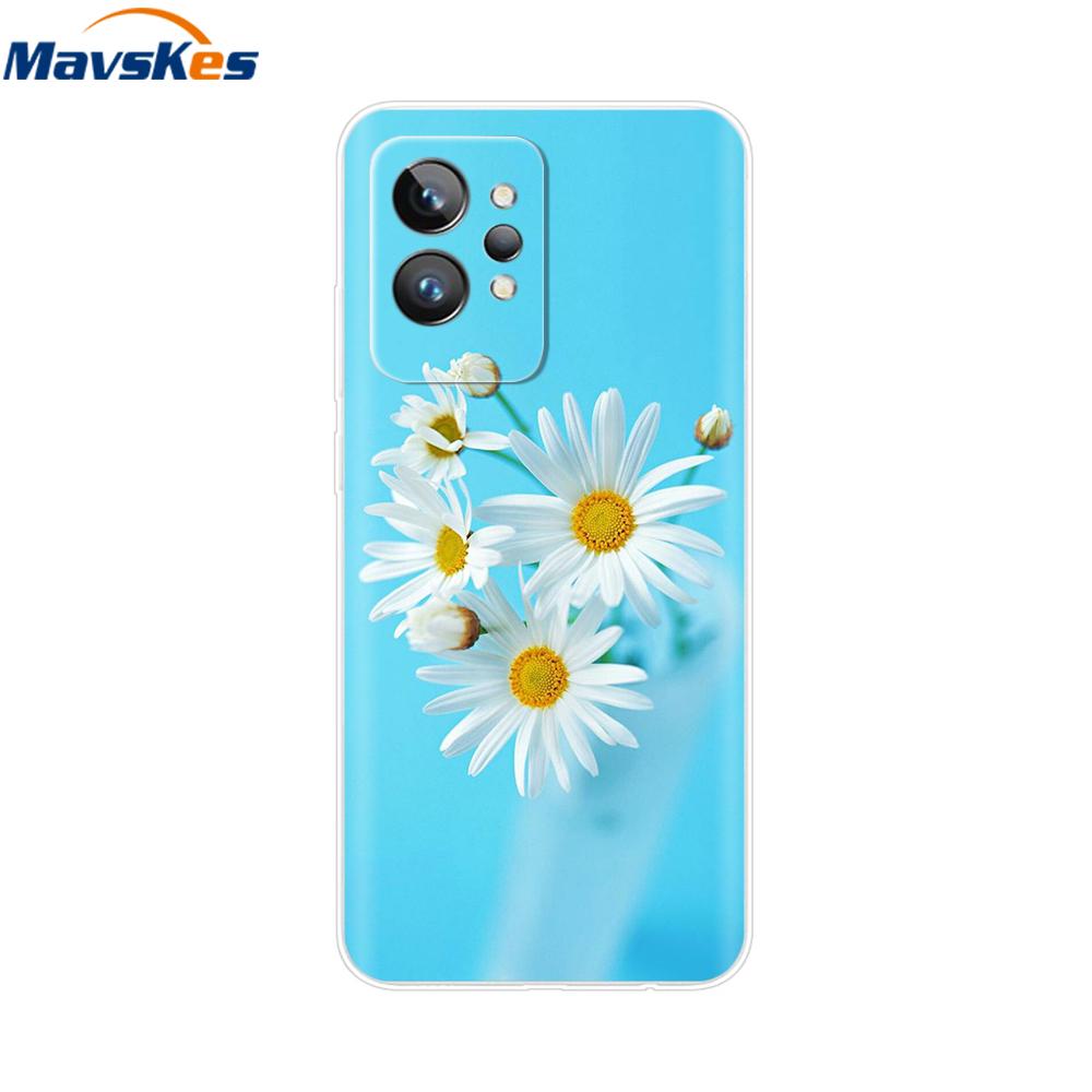 Для Realme GT2 Pro 5G Чехол Милый Конфетный Чехол Ударопрочный RealmeGT 2 Pro Силиконовый ТПУ Мягкий Чехол Для Oppo Realme GT2 GT 2 Pro