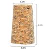 100pcs Tapered Wine Cork Reusable Wood Corks Portable Sealing Wine Stopper Wine Bottle Cover Compatible Bo-i-i