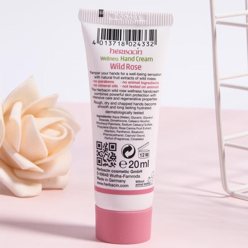 Herbacin Little Chamomile Rose Hand Cream