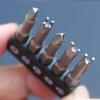 5Pcs Special Shaped Screwdriver Set 50mm U-shaped Y-Type Triangle Inner Cross Three Points Screwdriver Bit Tool