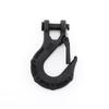 Electric Winch Hook Off-Road Vehicle Modification Y-shaped Rescue Hook Durable Black Red ATV UTV Side Mount Winch Hook