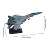 1/100 Scale Fighter Plane Model Simulation Display Alloy Airplane Simulation