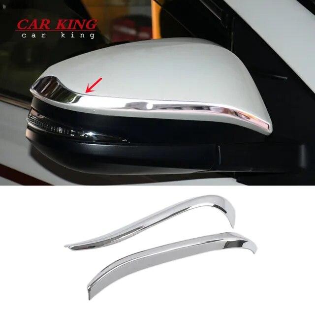 Car Sticker Rear View Rearview Side Mirror Cover Eyebrow Trim Frame 2pcs For Toyota Noah Voxy 80 Series 2014 2015 2016 2017 2018