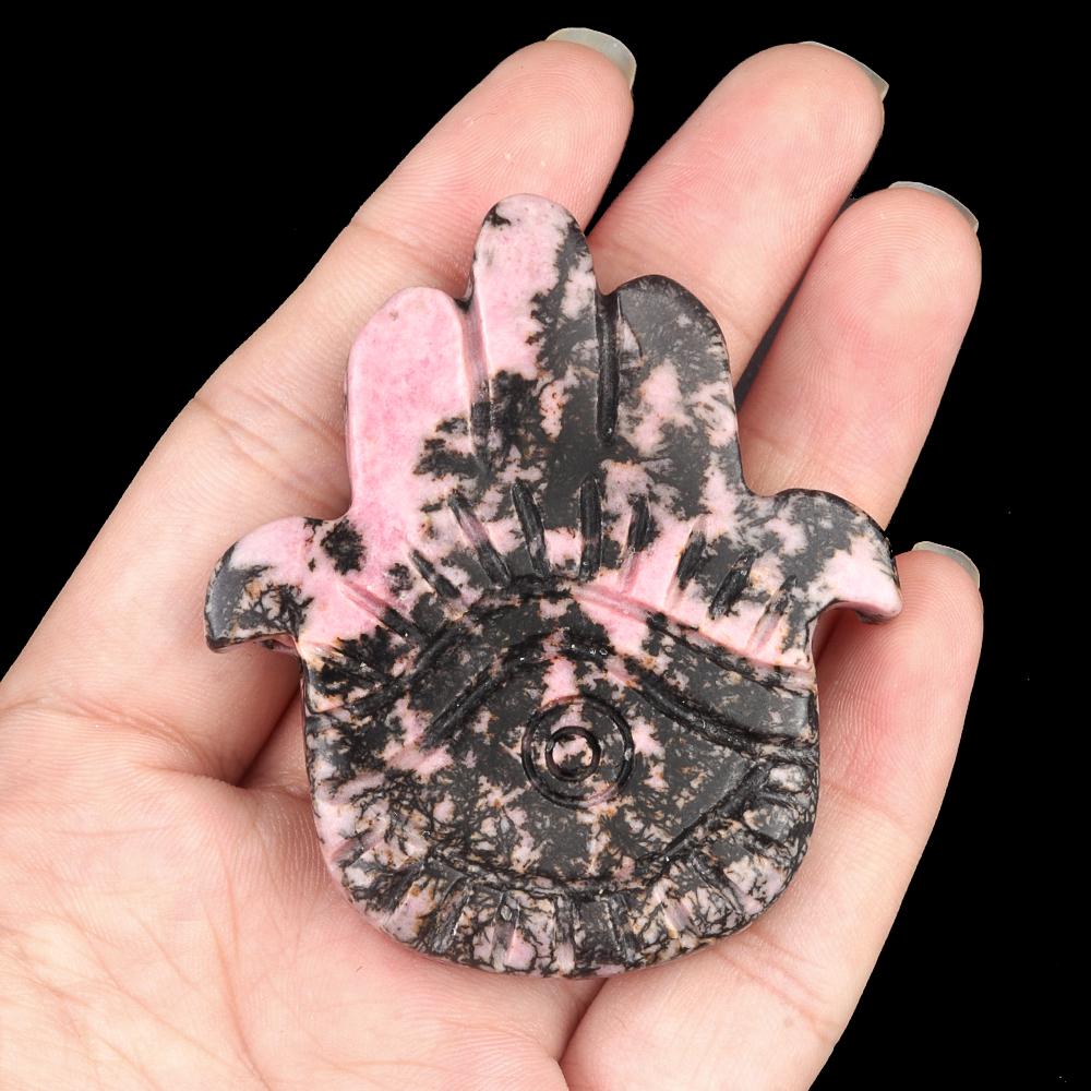 Buddha's Hand Ornaments Natural Stone Mini Decorative Ornament Lucky Gift Spiritual Jewelry Home Decor