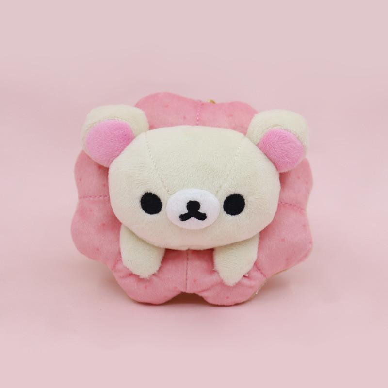 Милый плюшевый кулон Rilakkuma с дизайном пончика для девочек и коллекционеров