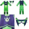 Wild Kratts Creature Power Suit Costume For Kids With Green Navy Jumpsuit And Mask