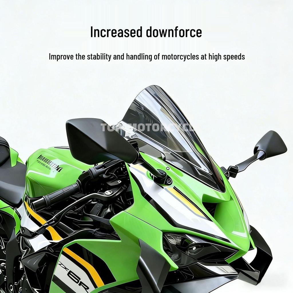 Кавасаки ZX-6R (2024-2026) Дефлектор переднего бокового обтекателя.