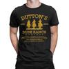 Yellowstone Dutton Ranch Arrows T-Shirts for Men  Funny Pure Cotton Tees Crewneck Short Sleeve T Shirt Summer Tops